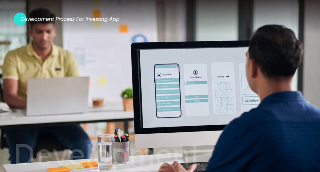 development process for investing app