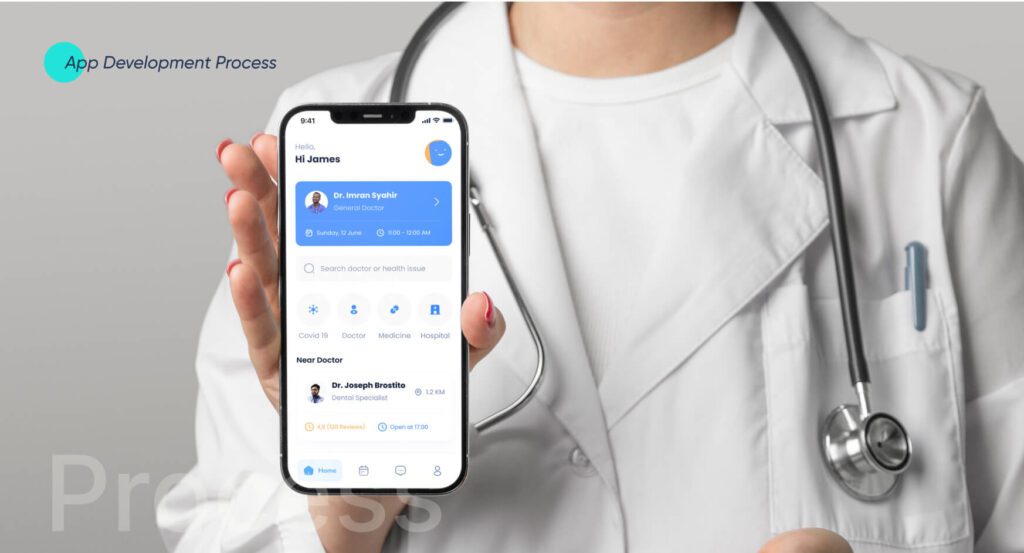 doctor appointment app development process