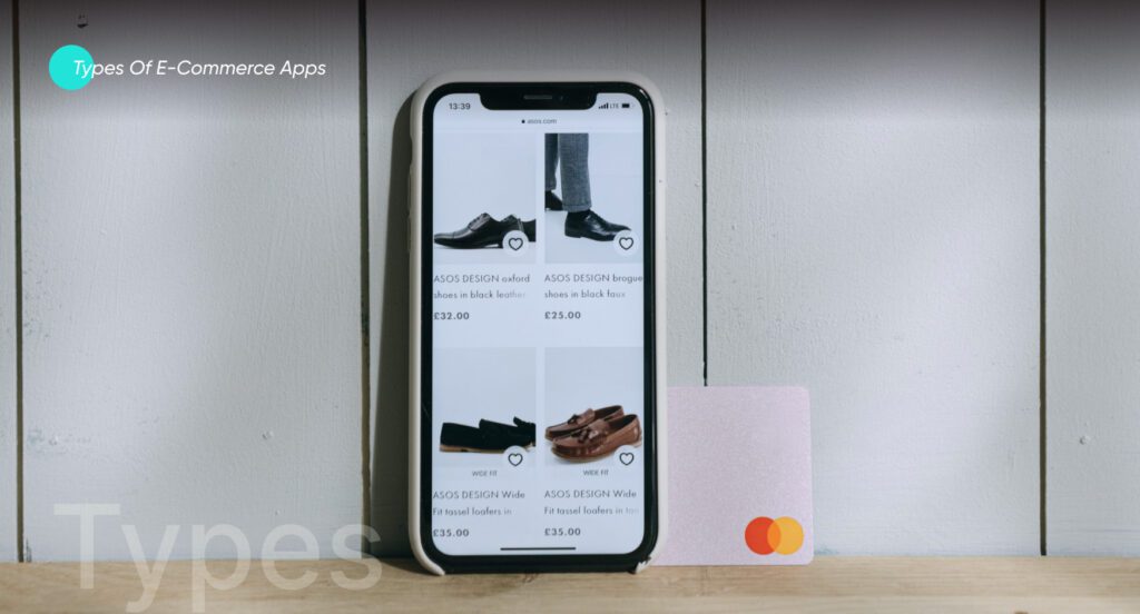 types of e-commerce apps