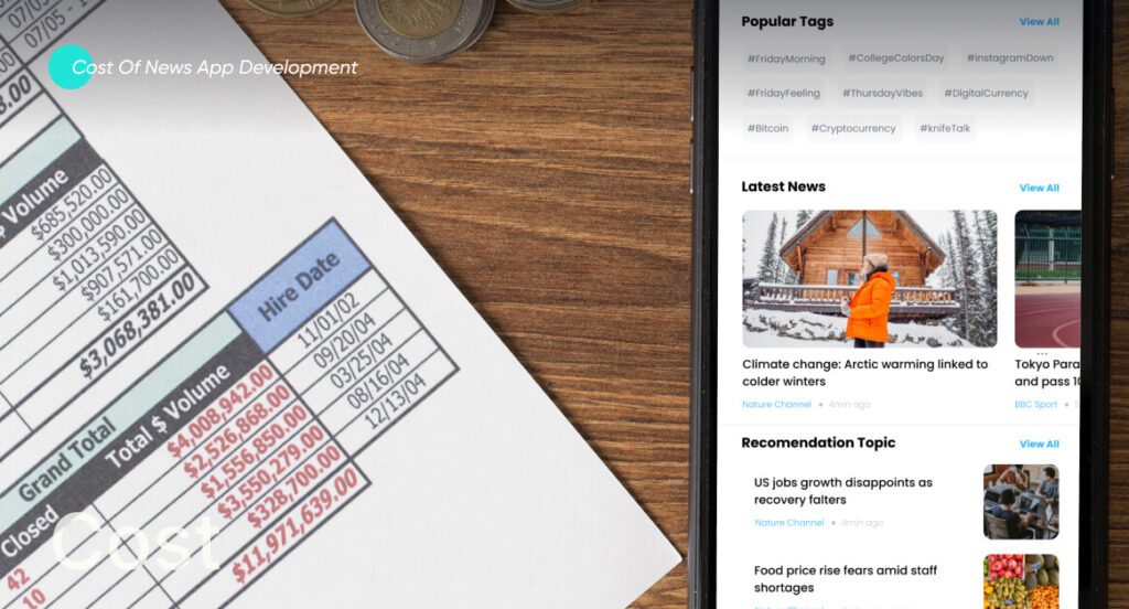 News App  Cost