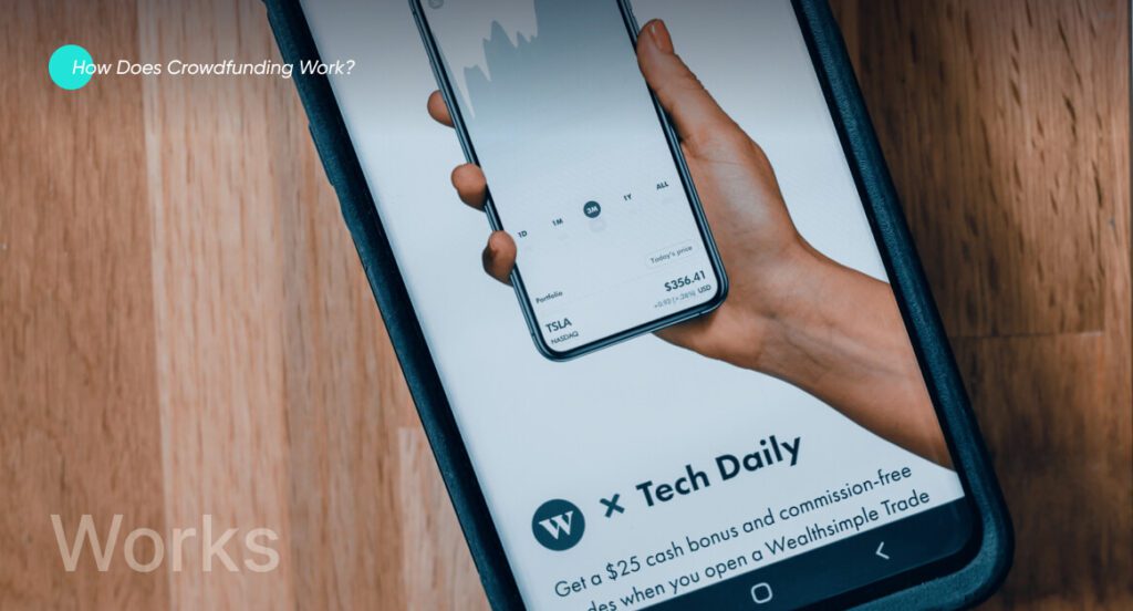 crowdfunding app work process