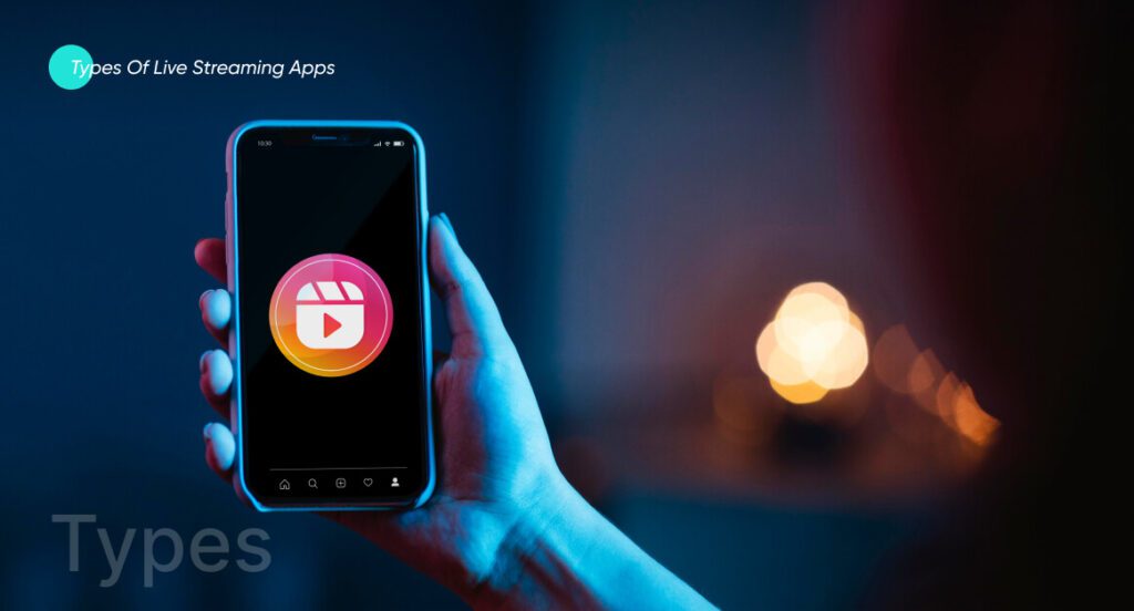 Live Streaming Apps Types