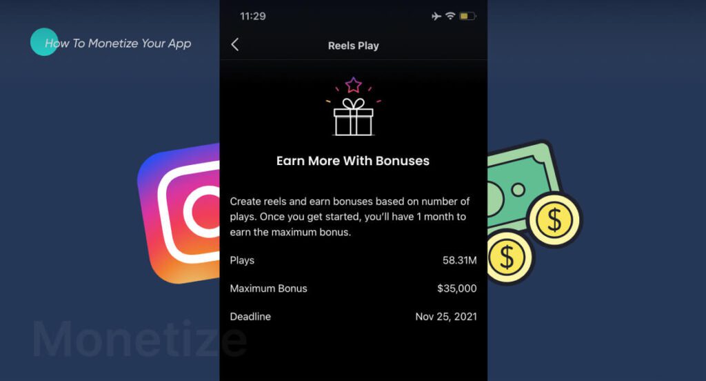 How To Monetize Your App Like Instagram